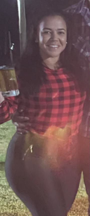 Andressa em julho de 2025, antes do acompanhamento